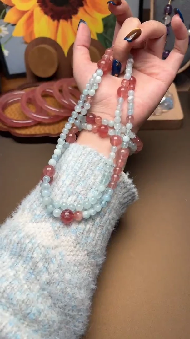 未镶嵌手串水晶1