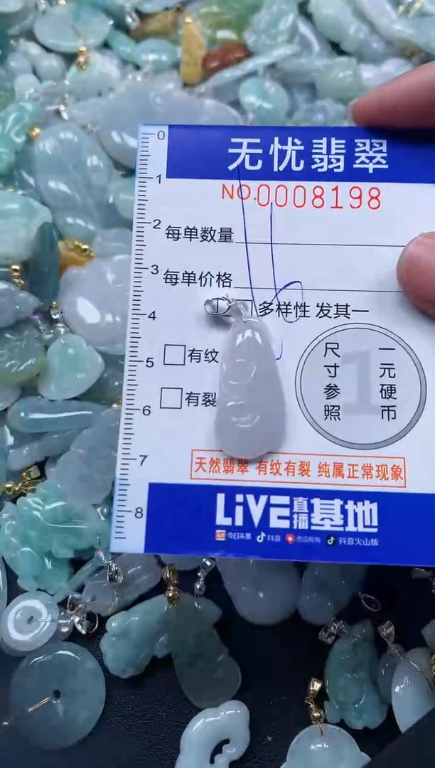 颈饰未镶嵌翡翠8198