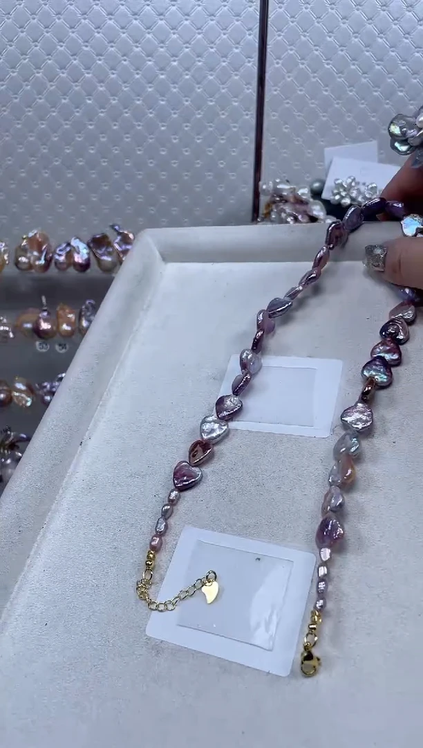 未镶嵌项链淡水珍珠往**海【纯恬珍珠】