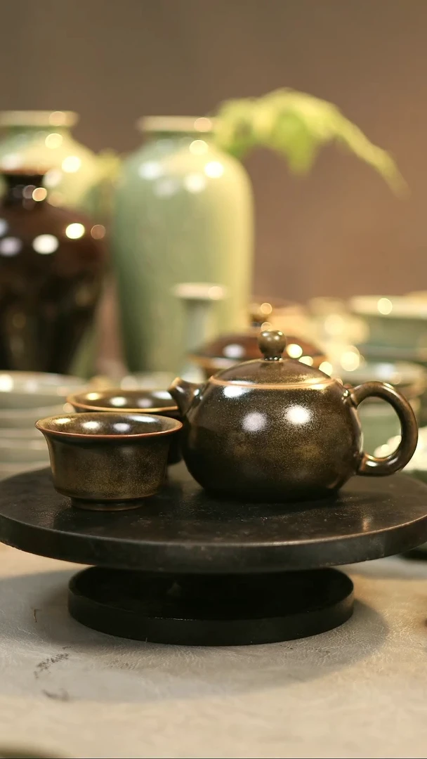 壶瓷原产地原矿釉一壶两杯