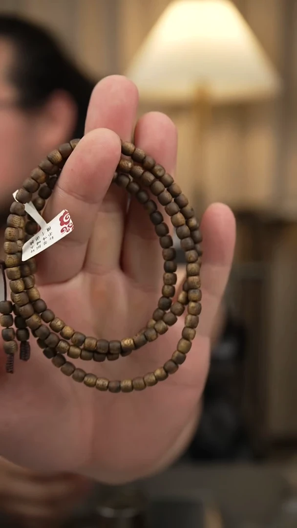 沉香手串5mm138九分沉海南种植棋楠