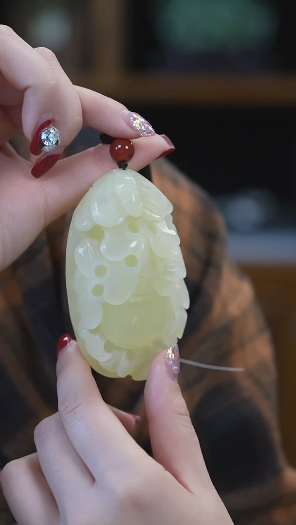 【闪购商品】蛇纹石玉手把未镶嵌手把
