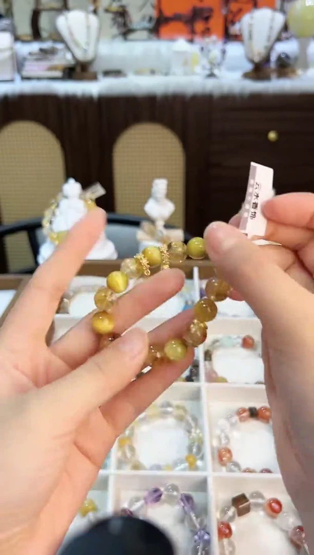 未镶嵌手链紫晶小金霸