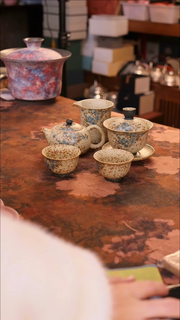 【闪购商品】陶瓷茶具（无礼盒无茶盘）@@A11921