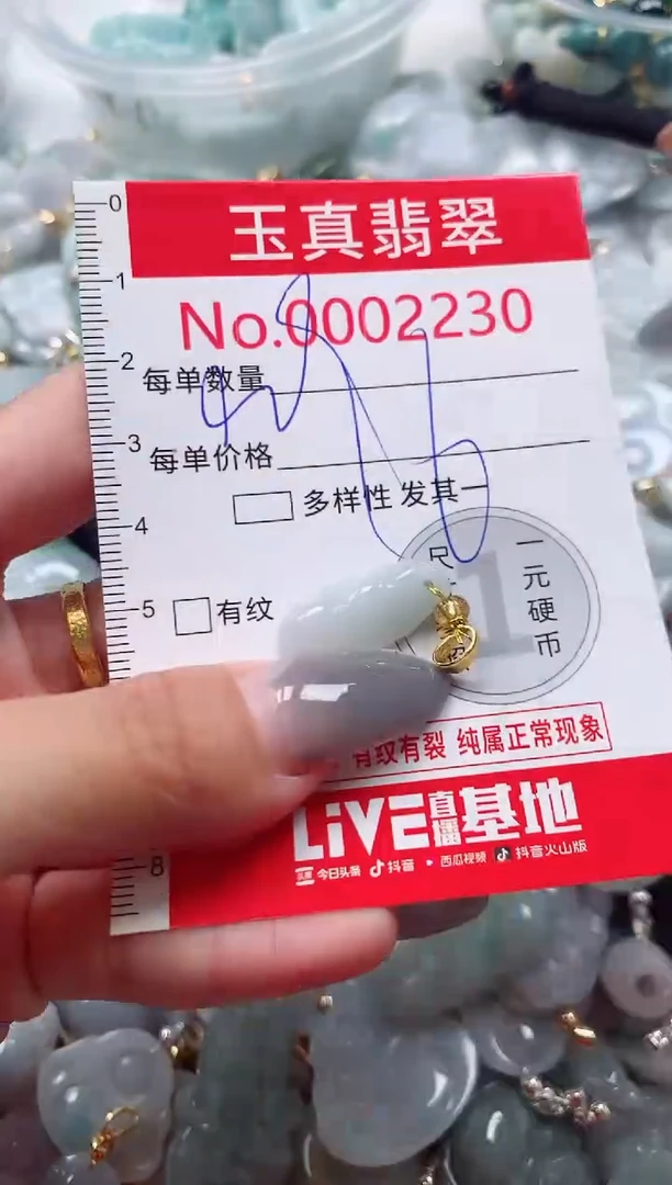 吊坠(不含链)未镶嵌翡翠2230
