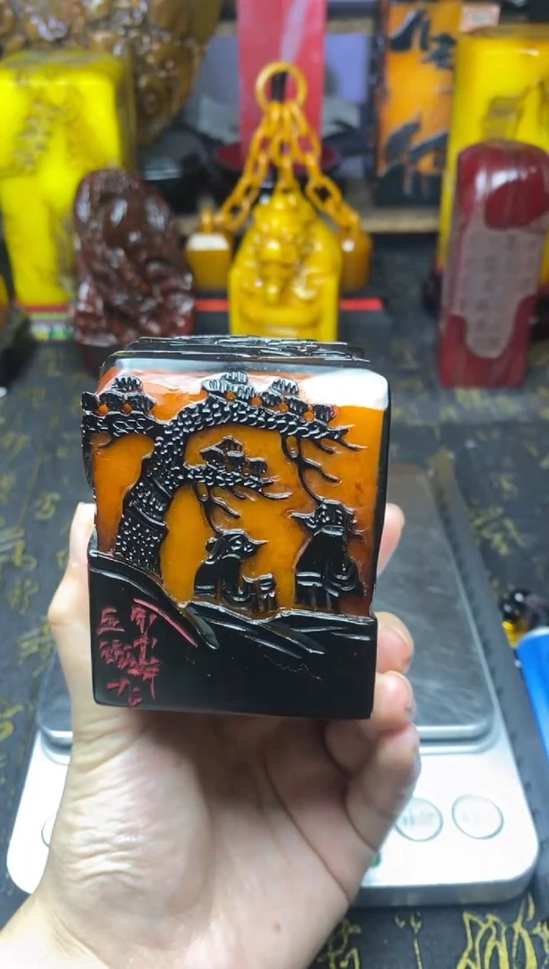 寿山石印石纯天然篆刻石料