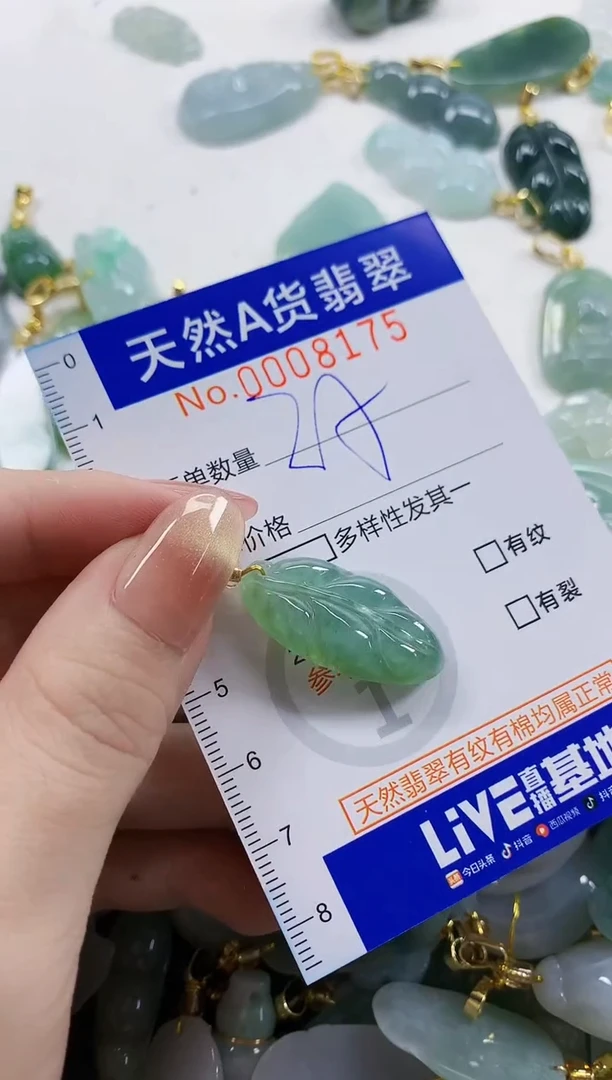 颈饰未镶嵌翡翠天然A货翡翠