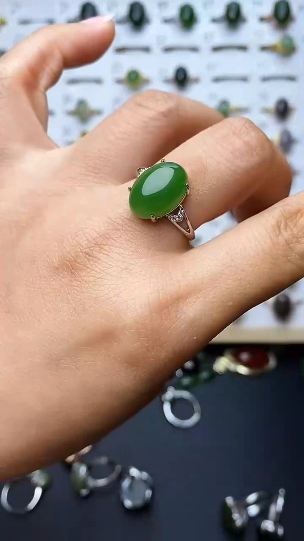 【闪购商品】和田玉戒指未镶嵌1