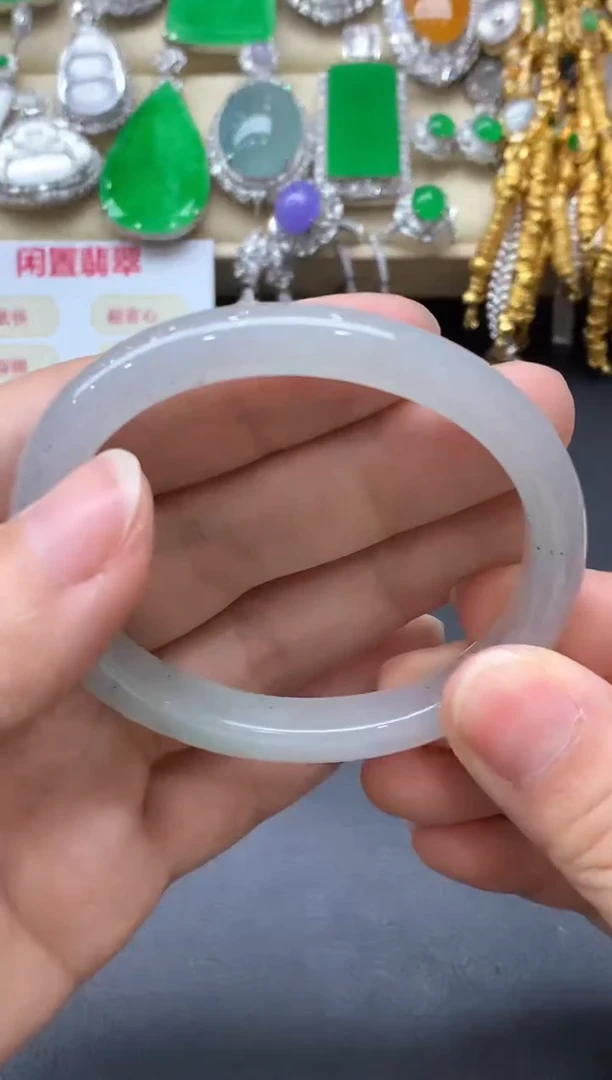 未镶嵌手镯翡翠75-中国好珍宝