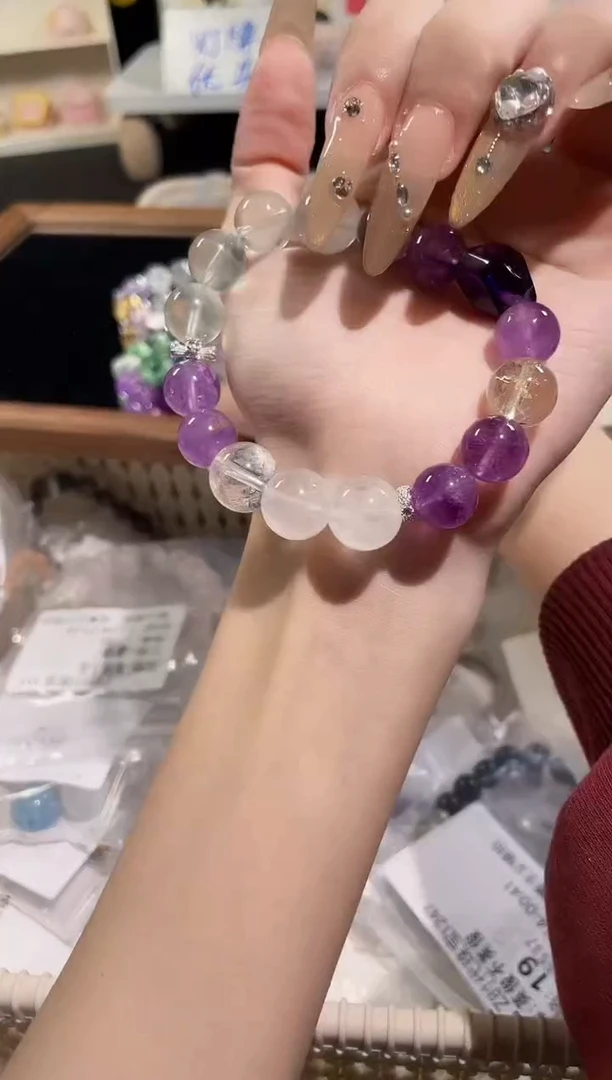 合金手链水晶A152