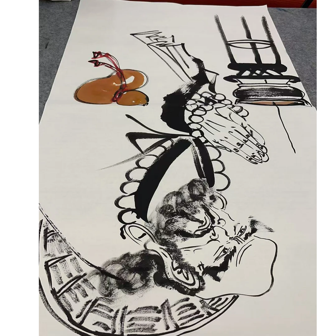橱窗展示/文峰美术/徐文清/宣纸国画/带证书