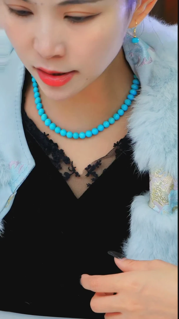 未镶嵌绿松石项链发货一件