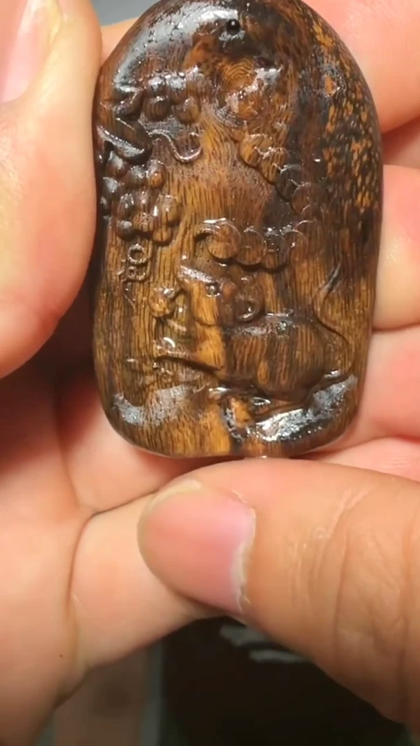 沉香吊坠6号吊坠生肖鼠多样性发一