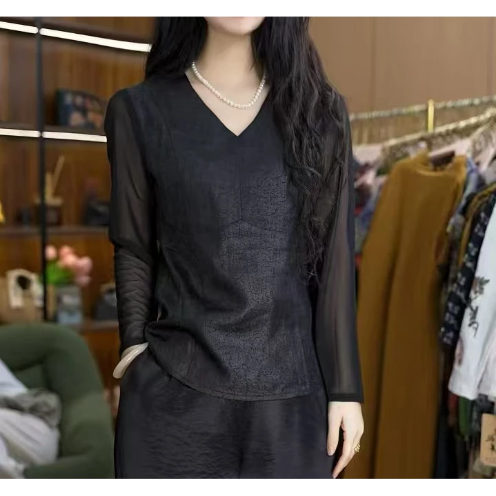 9055-30新款女士上衣T恤小衫