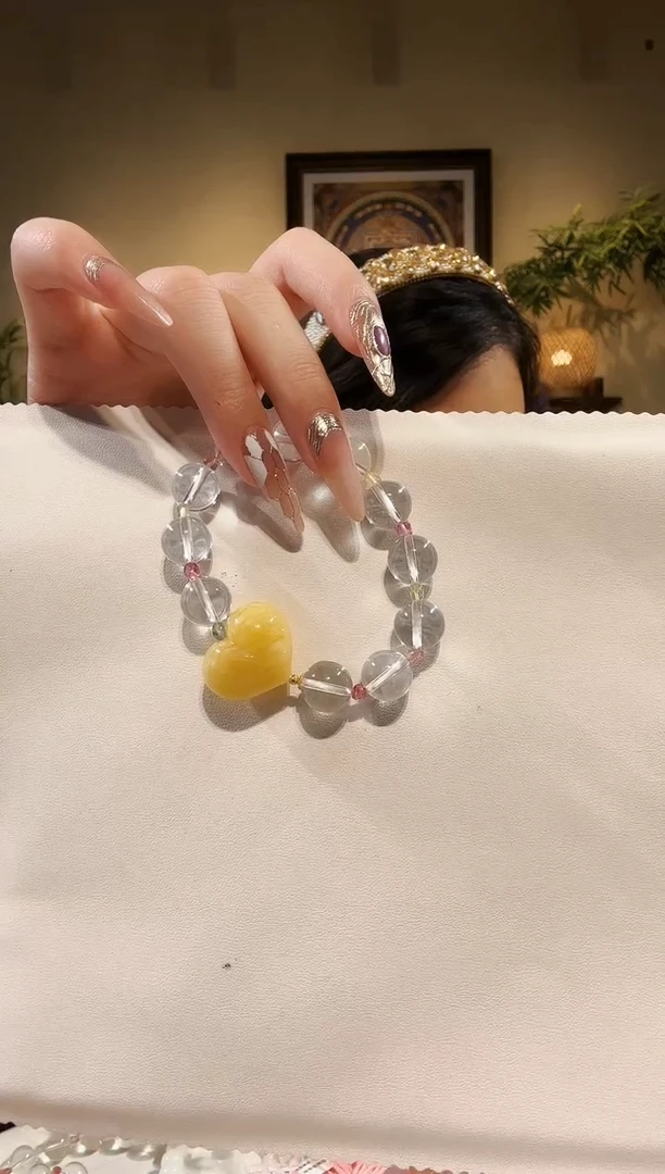 水晶手链未镶嵌手串
