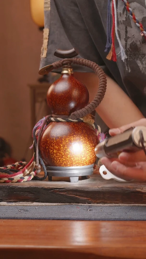 609号精品大漆葫芦防腐防渗装水茶酒
