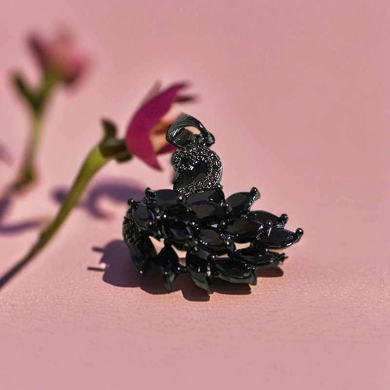 合金珐琅吊坠 075亮点时尚饰品经典百搭简约轻奢款