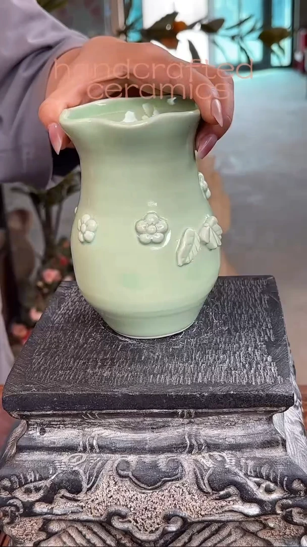 微瑕手工陶瓷摆件陶瓷
