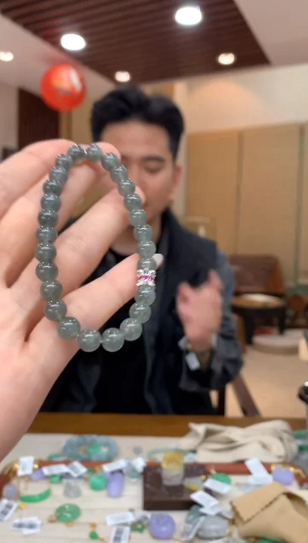 未镶嵌手串翡翠手串