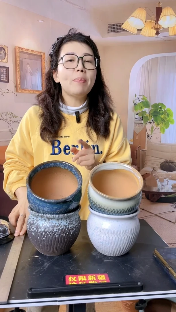 【闪购商品】红陶3号陶盆4个装