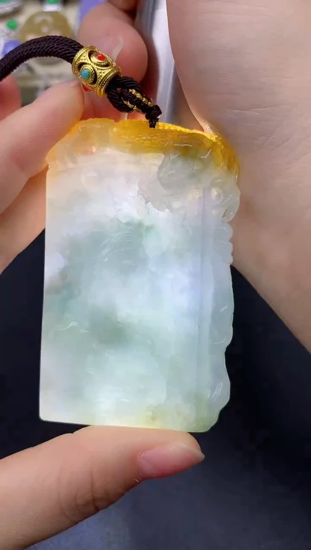 颈饰未镶嵌翡翠70-雪姐翡翠天天见1