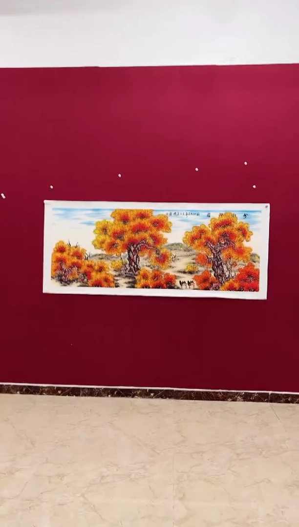 国画师文娟的国画作品