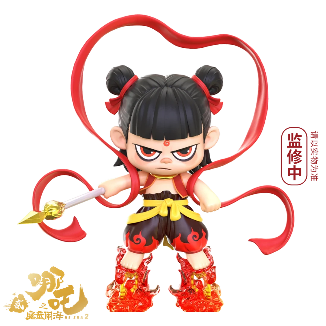 【bilibili现货】 灵动创想哪吒之魔童闹海哪吒战斗版Q版手办