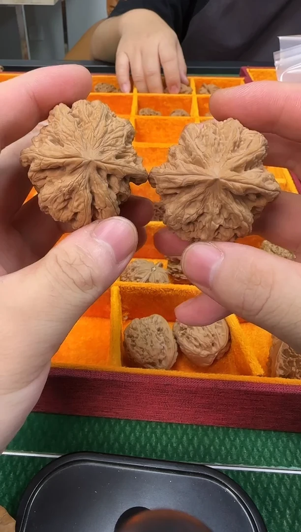 文玩核桃把件48大粗筋