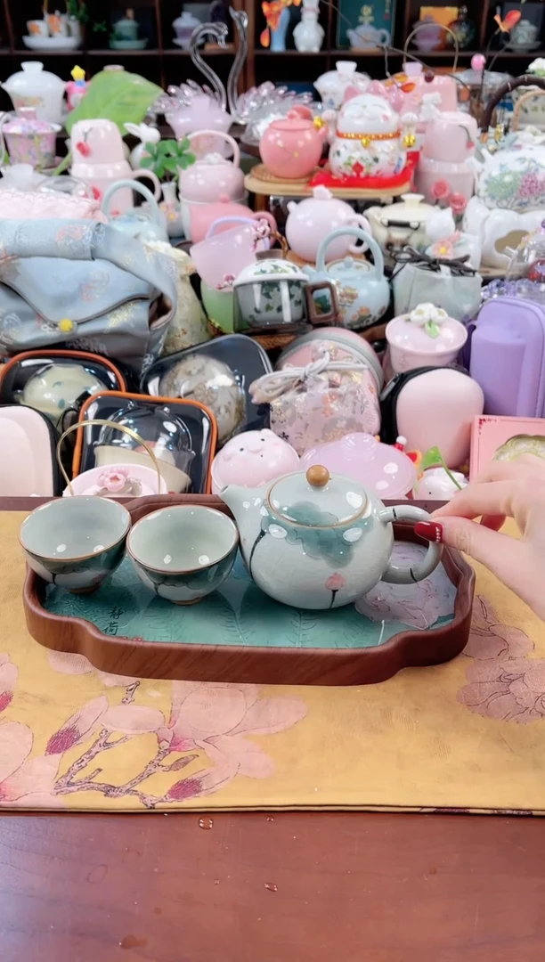 【闪购商品】瓷片茶具：库存仅剩1件