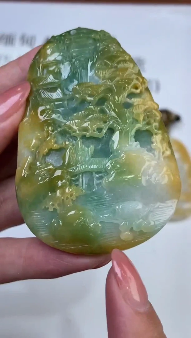 翡翠挂件未镶嵌319428