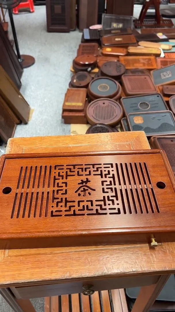 福利花梨木一整块长36CM*宽20CM茶盘