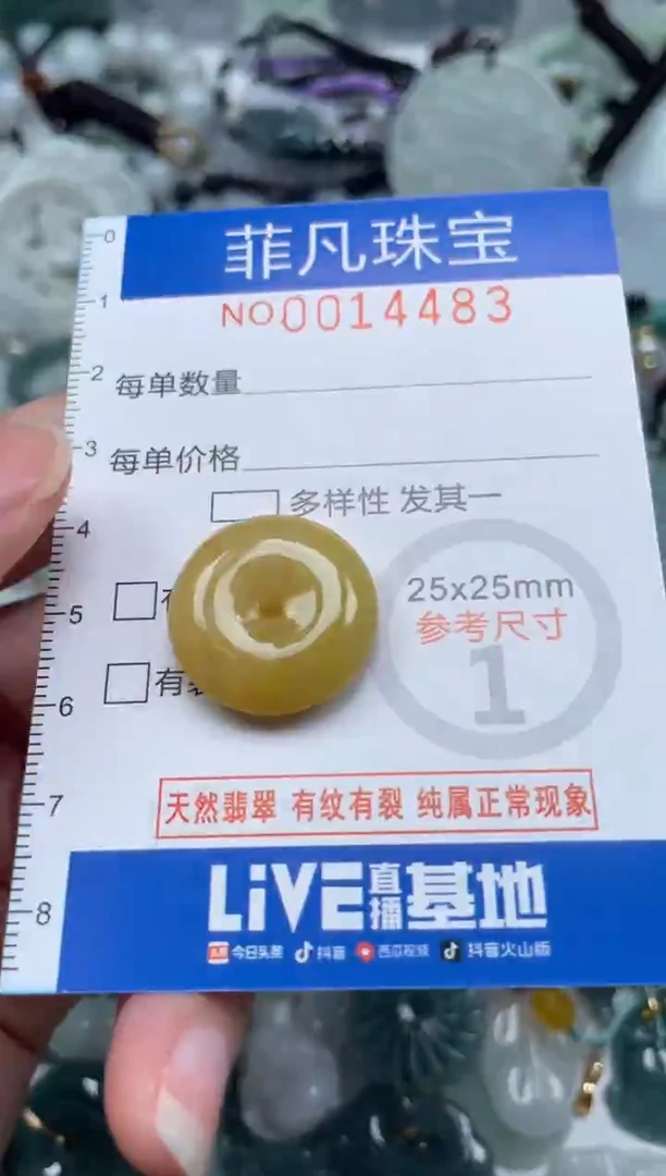 颈饰未镶嵌翡翠14483