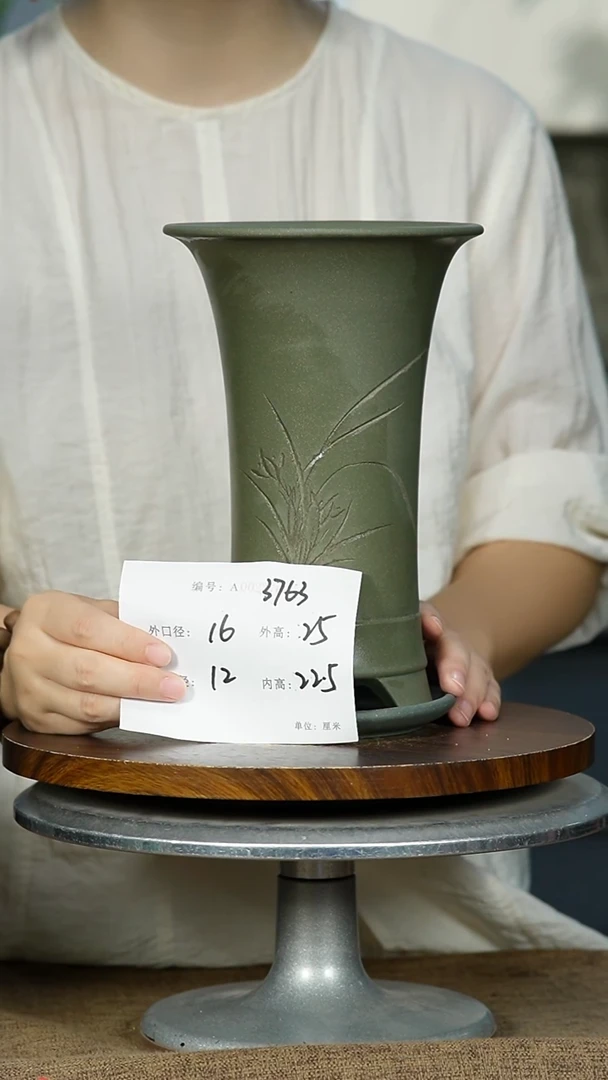 紫砂花盆3763+Z紫砂花盆紫砂