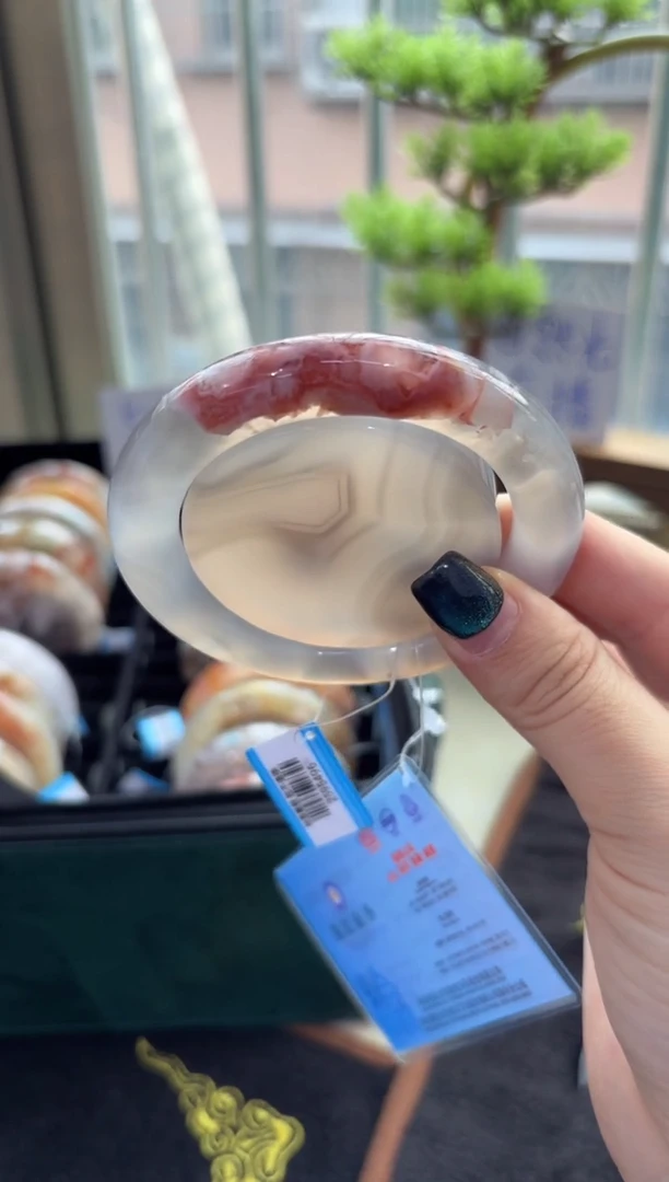 石英质玉手镯未镶嵌C745(57圈赠送镯心)