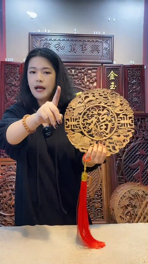 香樟木木雕款福禄寿喜白坯微瑕