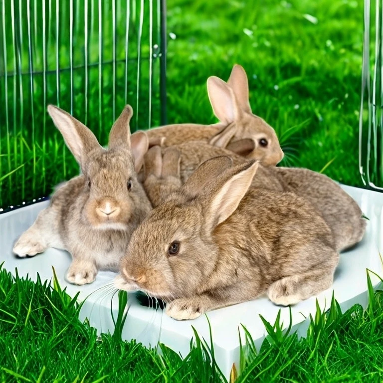 【顺丰包邮】兔子活体家养大型肉兔新西兰肉兔小白兔子可长10多斤