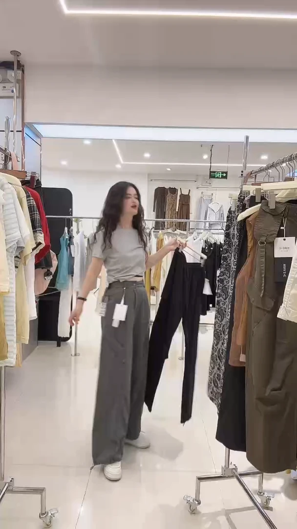 新款时尚气质工装裤