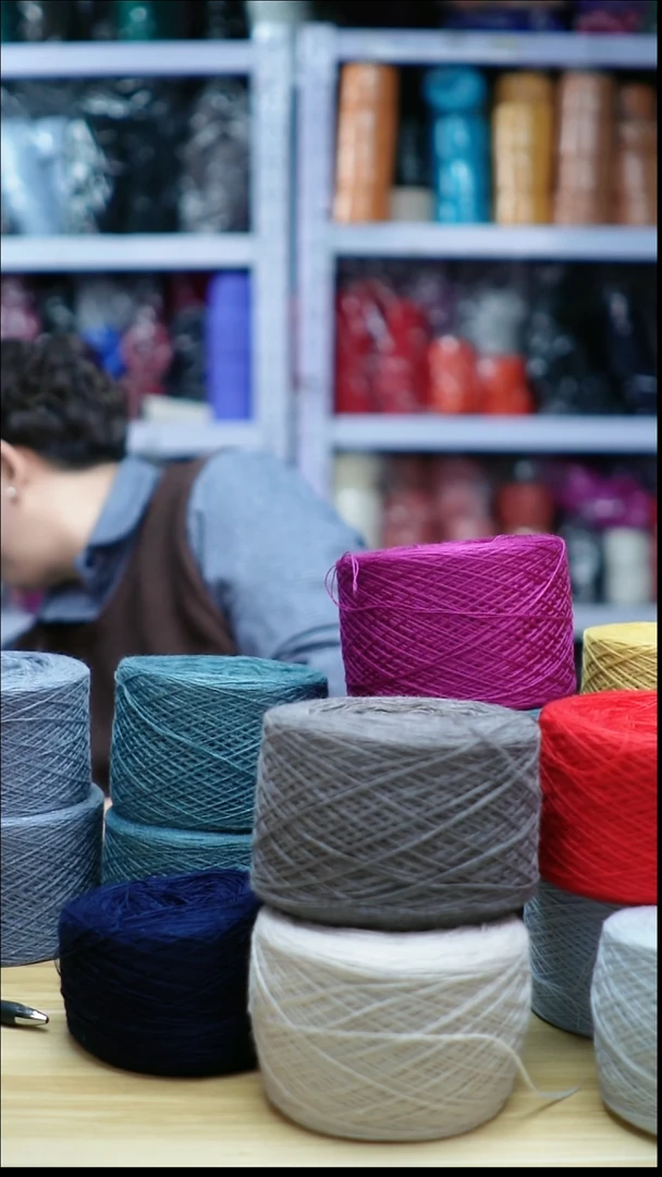 羊毛欢姐手编线B266