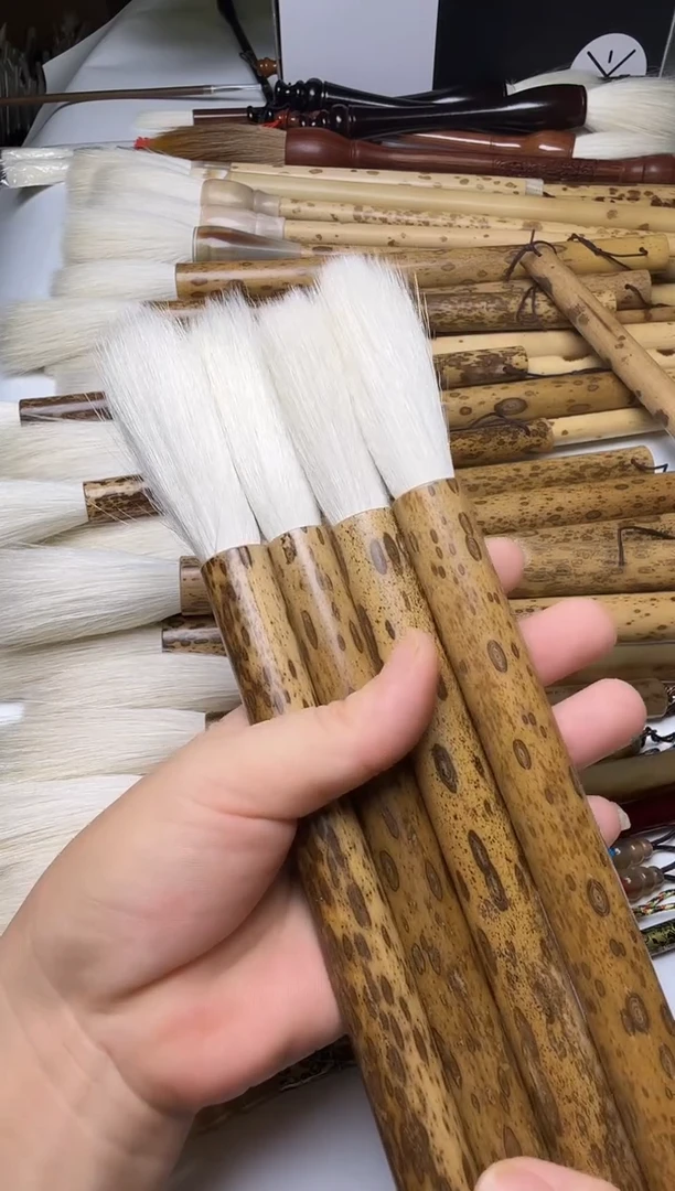出峰8出峰6.5纯羊毫各两支