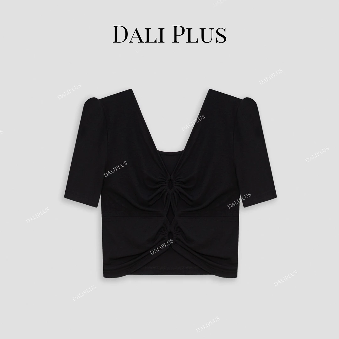 DALI PLUS夏季百搭简约修身T恤-2235250