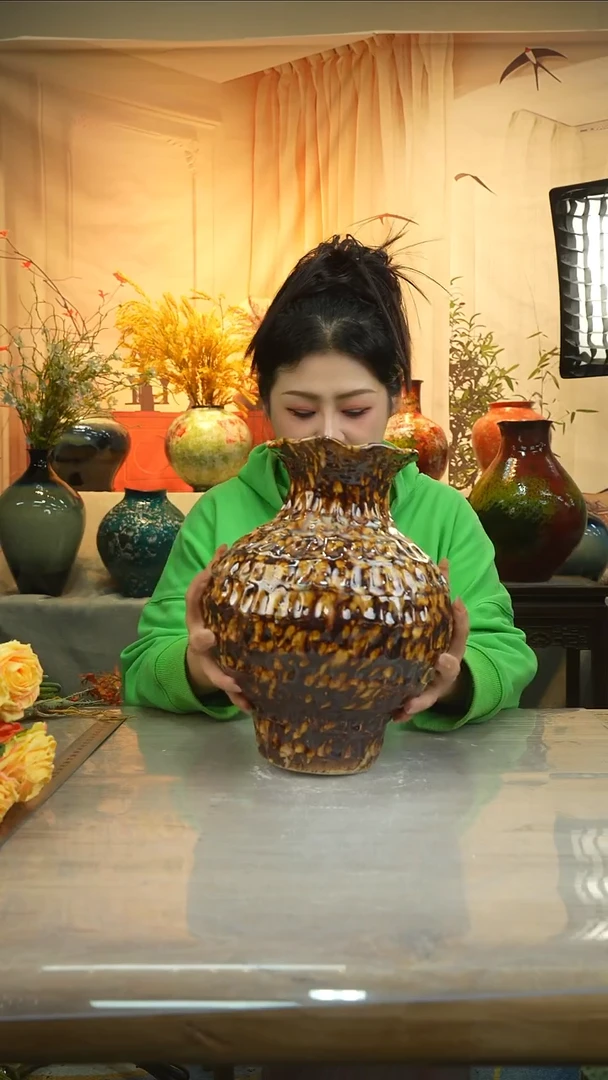 高度 29口径14陶瓷花瓶