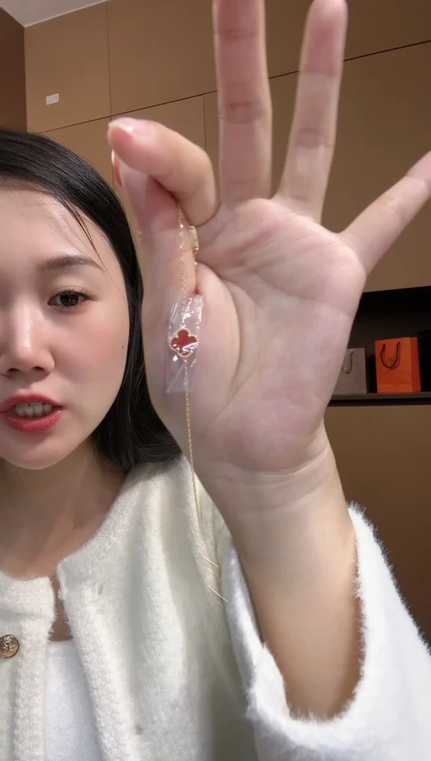 【闪购商品】玛瑙/玉髓手链18K金镶嵌红色k黄，小号五花手链GHJ