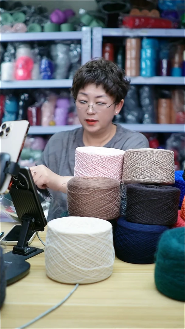 羊毛欢姐手编线A285