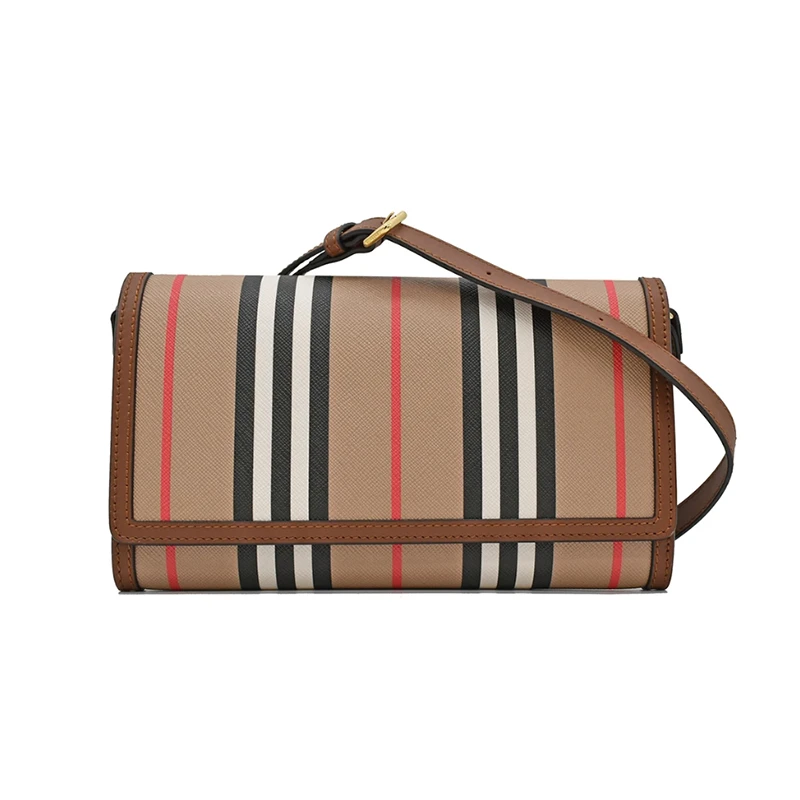 博柏利/Burberry时尚格纹女士便携单肩包80730741