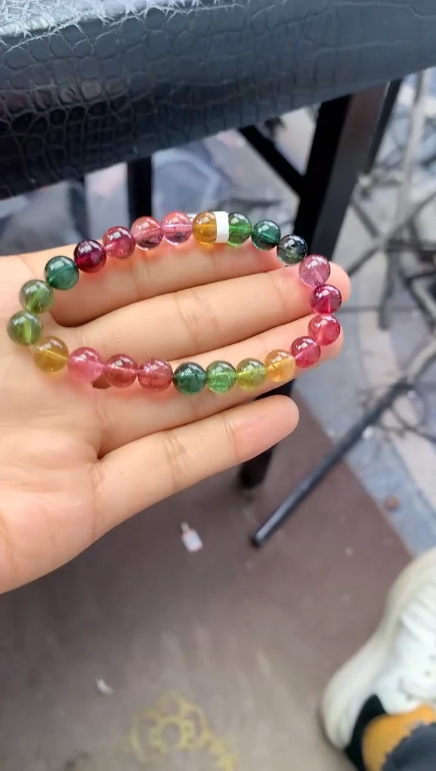 未镶嵌手串碧玺 多样性发一条