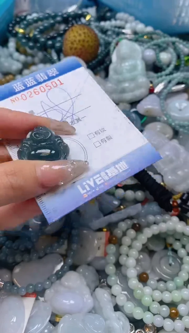 翡翠未镶嵌颈饰闪购0260501多样性发其一