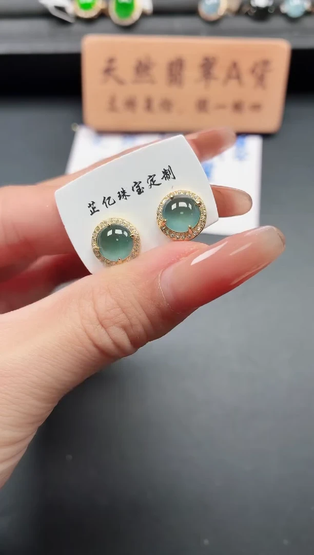 银S925镶嵌戒指翡翠111111