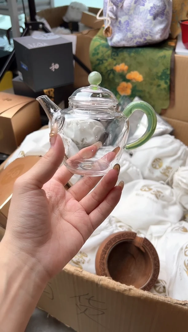 禾墨 玉锦壶 青玉色