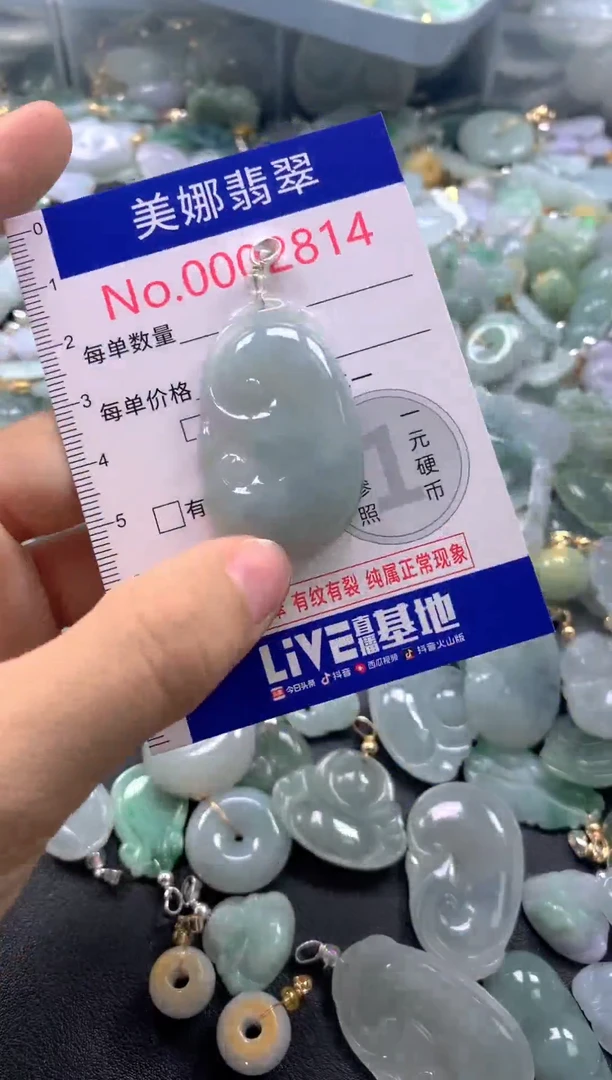 颈饰未镶嵌翡翠2814