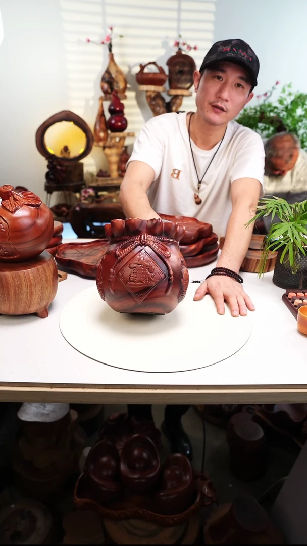 木香樟木摆件/福袋